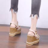 ウェッジソールサンダル 美脚厚底サンダル | Miniministore | 詳細画像10 