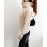 ハーフジップニットセーター ビッグカラー | Miniministore | 詳細画像16 