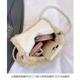 ファーショルダーバッグ パールチェーン鞄 | Miniministore | 詳細画像25 
