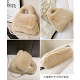 ファーショルダーバッグ パールチェーン鞄 | Miniministore | 詳細画像26 