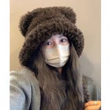 くま耳ニット帽 レディース もこもこ帽子 | Miniministore | 詳細画像13