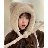 くま耳ニット帽 レディース もこもこ帽子 | Miniministore | 詳細画像3