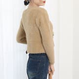 フェザーヤーンカーディガン ニットカーデ | Miniministore | 詳細画像14 