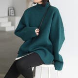 ハイネックニットセーター レディース秋冬 | Miniministore | 詳細画像12 