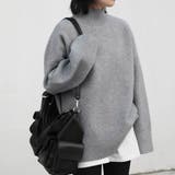 ハイネックニットセーター レディース秋冬 | Miniministore | 詳細画像8 