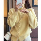 くるみボタンハイネックニットカーディガン | Miniministore | 詳細画像13 