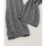 メッシュニット 透かし編みトップス 長袖 | Miniministore | 詳細画像16 