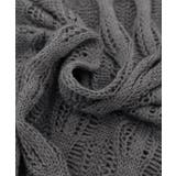 メッシュニット 透かし編みトップス 長袖 | Miniministore | 詳細画像18 