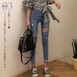 ダメージ スキニー レディース | Miniministore | 詳細画像7