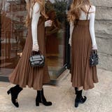 プリーツ キャミソールワンピース レディース | Miniministore | 詳細画像8