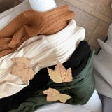 リブ ニットトップス タートルネック | Miniministore | 詳細画像4