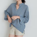 スキッパー シャツブラウス レディース オフィスカジュアル | Miniministore | 詳細画像10 