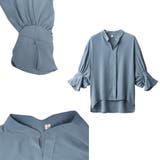 スキッパー シャツブラウス レディース オフィスカジュアル | Miniministore | 詳細画像3 