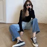 デニムパンツ グラデーションカラー 韓国 | Miniministore | 詳細画像9