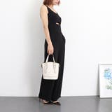 サロペットパンツ レディース ワイドレッグ | Miniministore | 詳細画像12 