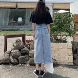 スカート スリット デニムスカート 韓国 | Miniministore | 詳細画像10