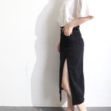 スカート スリット デニムスカート 韓国 | Miniministore | 詳細画像15
