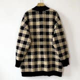 ニットカーディガン レディースチェック柄 | Miniministore | 詳細画像4