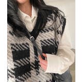 ニットベスト レディース ニットジレ秋冬 | Miniministore | 詳細画像5