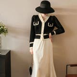 ニットカーディガン 配色 レディース | Miniministore | 詳細画像5