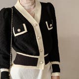 ニットカーディガン 配色 レディース | Miniministore | 詳細画像7