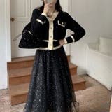 ニットカーディガン 配色 レディース | Miniministore | 詳細画像8