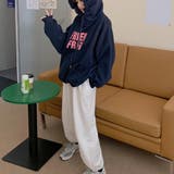カレッジロゴパーカー裏起毛レディース | Miniministore | 詳細画像10
