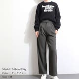 セミワイドパンツ レディース オフィス | Miniministore | 詳細画像15