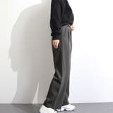 セミワイドパンツ レディース オフィス | Miniministore | 詳細画像16