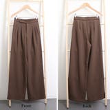 セミワイドパンツ レディース オフィス | Miniministore | 詳細画像3
