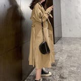 春秋 トレンチコート レディース ロング | Miniministore | 詳細画像10