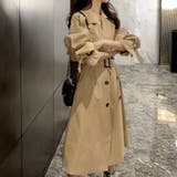 春秋 トレンチコート レディース ロング | Miniministore | 詳細画像9