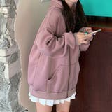 裏起毛 スウェットパーカー レディース | Miniministore | 詳細画像13