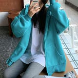 裏起毛 スウェットパーカー レディース | Miniministore | 詳細画像18