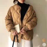 中綿 キルティングジャケット レディース | Miniministore | 詳細画像1