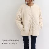 中綿 キルティングジャケット レディース | Miniministore | 詳細画像13