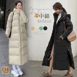 フード付きキルティングコート レディース | Miniministore | 詳細画像1