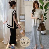 ニットセットアップ 冷感タッチレディース | Miniministore | 詳細画像1