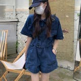 デニムセットアップ カジュアル上下セット | Miniministore | 詳細画像1
