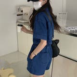 デニムセットアップ カジュアル上下セット | Miniministore | 詳細画像8