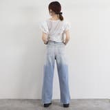 ダメージ デニムパンツ ハイウエスト韓国 | Miniministore | 詳細画像17 