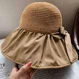 サンバイザー バケットハットバックリボン | Miniministore | 詳細画像14 
