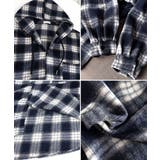 チェック柄フーデッドシャツレディース秋冬 | Miniministore | 詳細画像37
