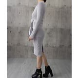 リブニットタイトワンピースウエストベルト | Miniministore | 詳細画像21 