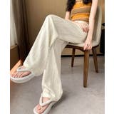 水墨風ワイドパンツ 薄手ドレープパンツ夏 | Miniministore | 詳細画像17 