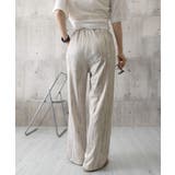 水墨風ワイドパンツ 薄手ドレープパンツ夏 | Miniministore | 詳細画像24 