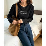 ロゴプリント長袖TシャツレディースロンT | Miniministore | 詳細画像10 