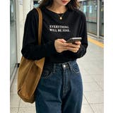 ロゴプリント長袖TシャツレディースロンT | Miniministore | 詳細画像11 