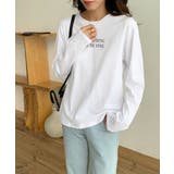 ロゴプリント長袖TシャツレディースロンT | Miniministore | 詳細画像12 