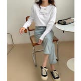 ロゴプリント長袖TシャツレディースロンT | Miniministore | 詳細画像13 